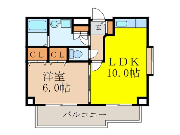 ヴェルドミール３５の物件間取画像